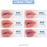 Clean Air Fit Matte Lip Tint - 6 Colours (3.2g)