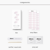 Semi-Cured Gel Nail - N Glazed Donut (30pcs)