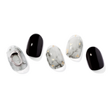 Semi-Cured Gel Nail - N Marble Stone (30pcs)