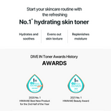 DIVE-IN Low Molecular Hyaluronic Acid Toner (300ml)