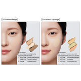 Cover Perfection Triple Pot Concealer - 5 Shades (13.5g)